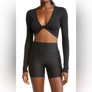 Alo Long Sleeve Women's Top with Knot